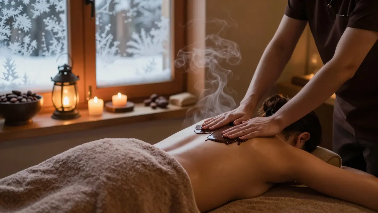 Proč je čokoládová masáž ideální pro zimní měsíce