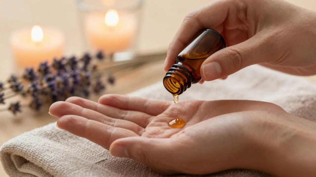 Aromaterapeutická masáž: Jak oleje zmírňují úzkost a zvedají náladu