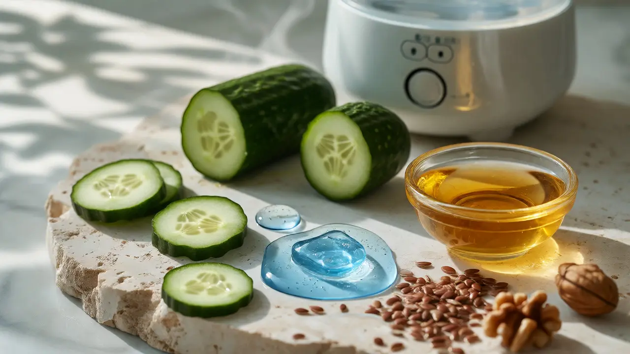 Přírodní ingredience pro hydrataci a péči o skalp