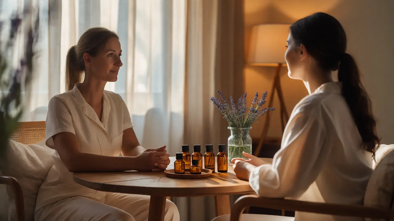 Jak probíhá sezení aromaterapeutické masáže: Průvodce krok za krokem